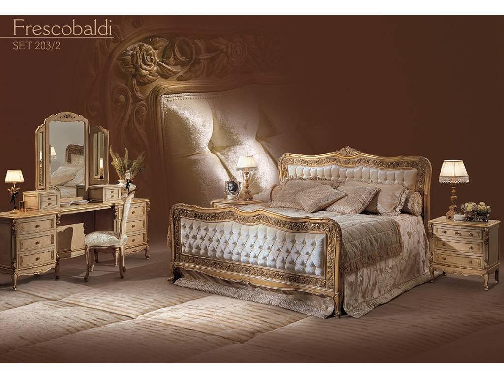 Angelo Cappellini: спальня классика(слоновая кость, золото)