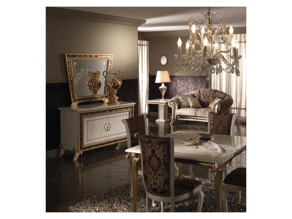 Arredo Classic: зеркало настенное(слоновая кость)