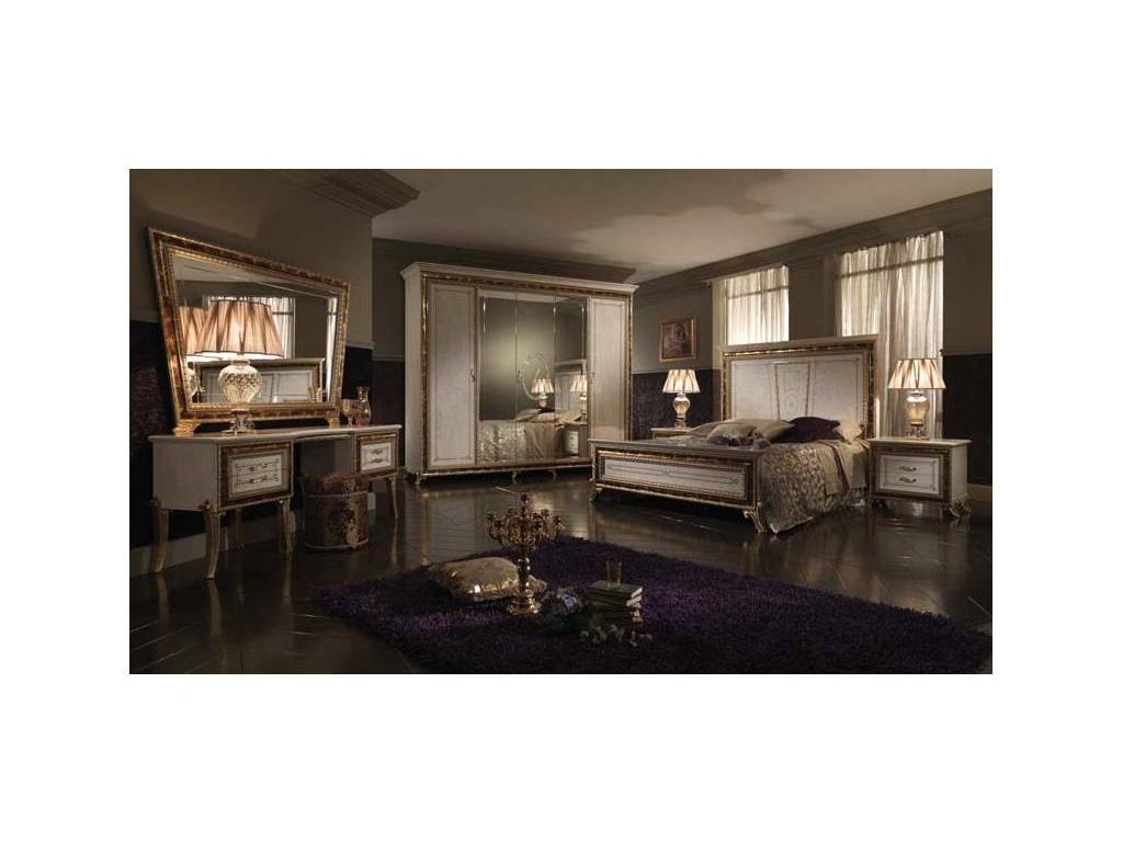 Arredo Classic: кровать двуспальная(слоновая кость)