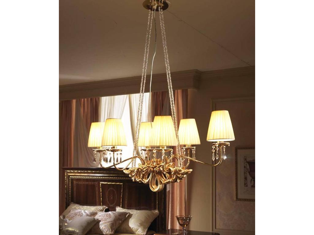 Arredo Classic: люстра подвесная(бежевый, золото)