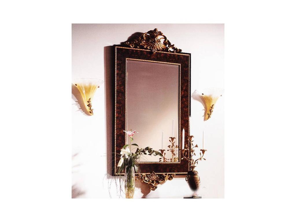 Mariner: зеркало настенное(орех, золото)