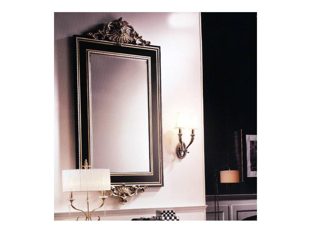 Mariner: зеркало настенное(черный, серебро)