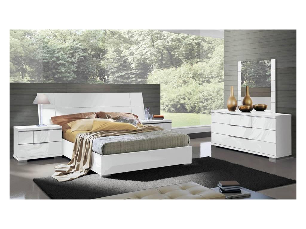 A.L.F. Uno: кровать двуспальная(белый)