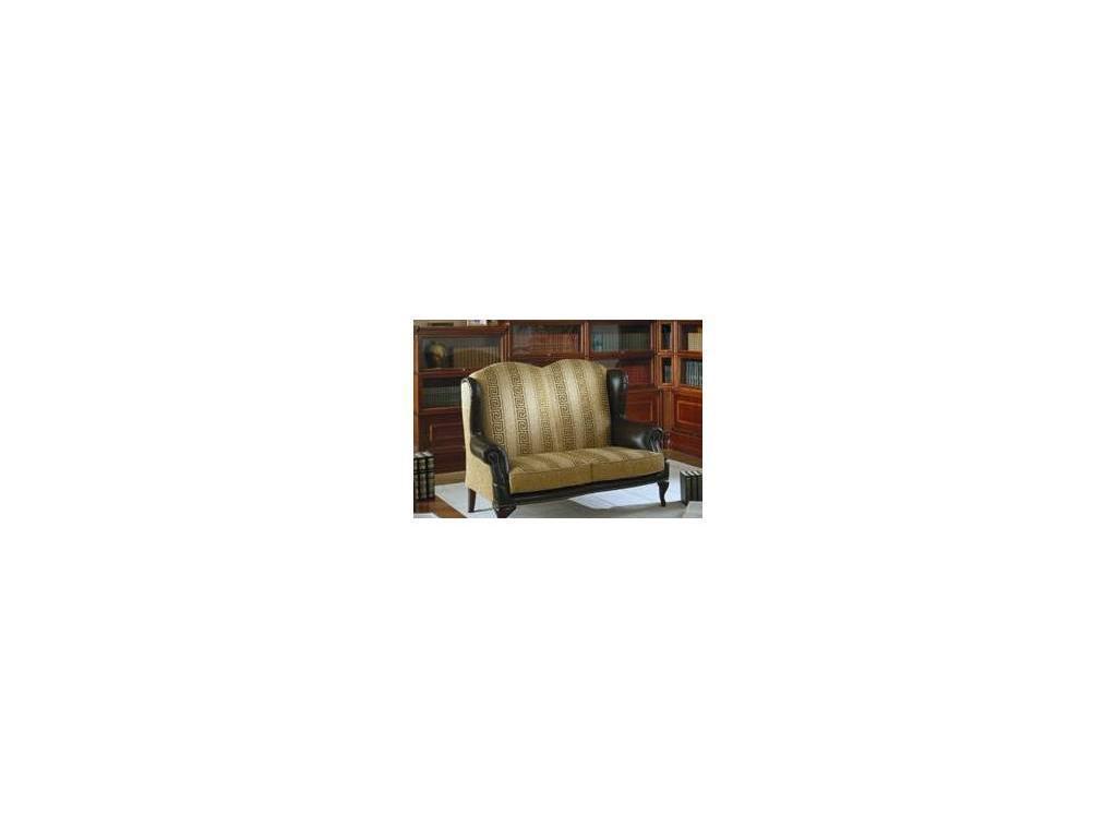 Комдис: диван 2-х местный(коричневый)