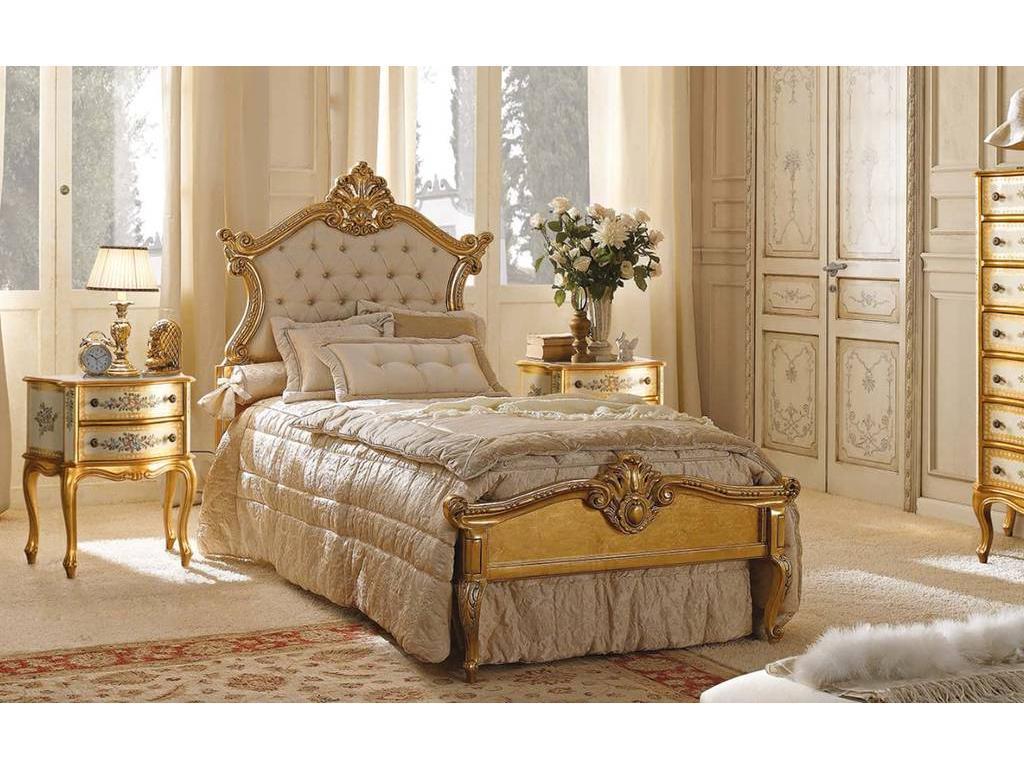 Andrea Fanfani: кровать детская(золото, серебро)