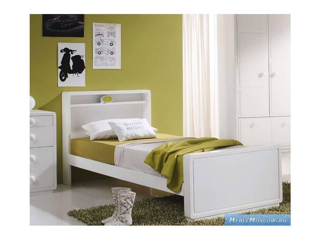 Artemader: кровать детская(белый)