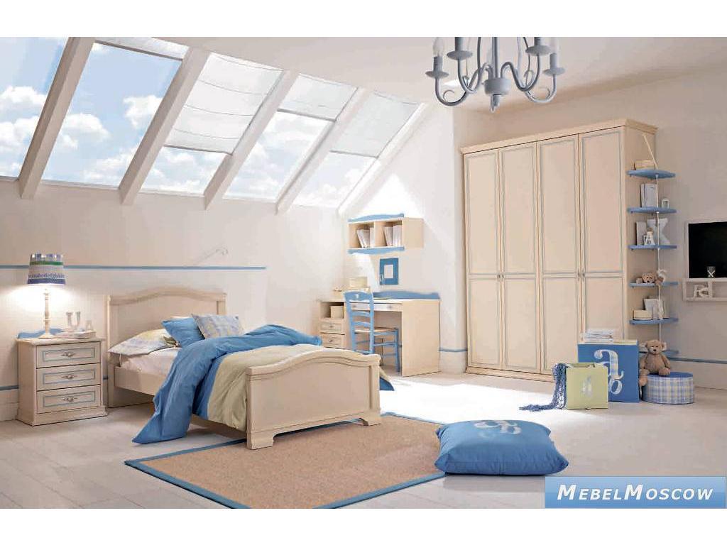 Colombini: детская комната неоклассика(кремовый, голубой)