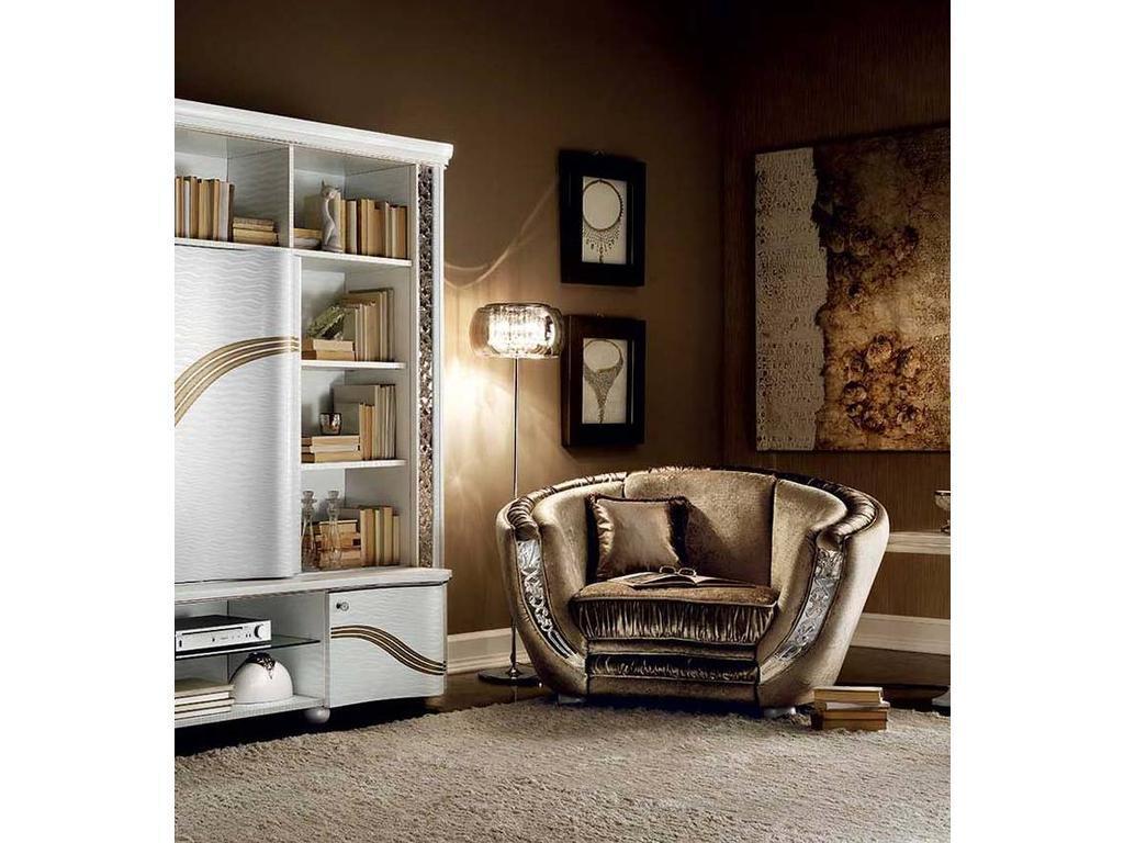 Arredo Classic: кресло(шоколад, серебро)