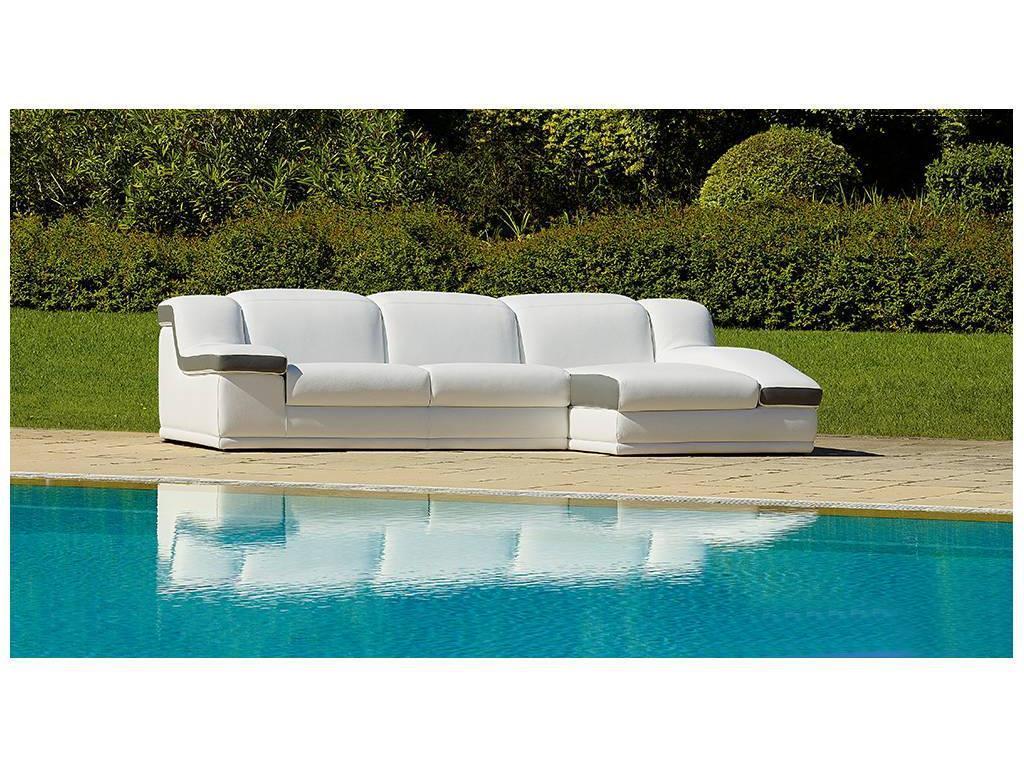 Luis Silva: диван угловой(белый, серый)
