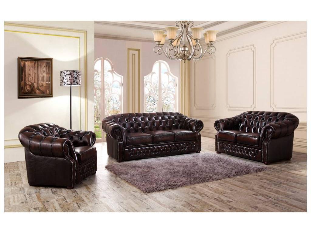 Euro Style Furniture: кресло(коричневый)