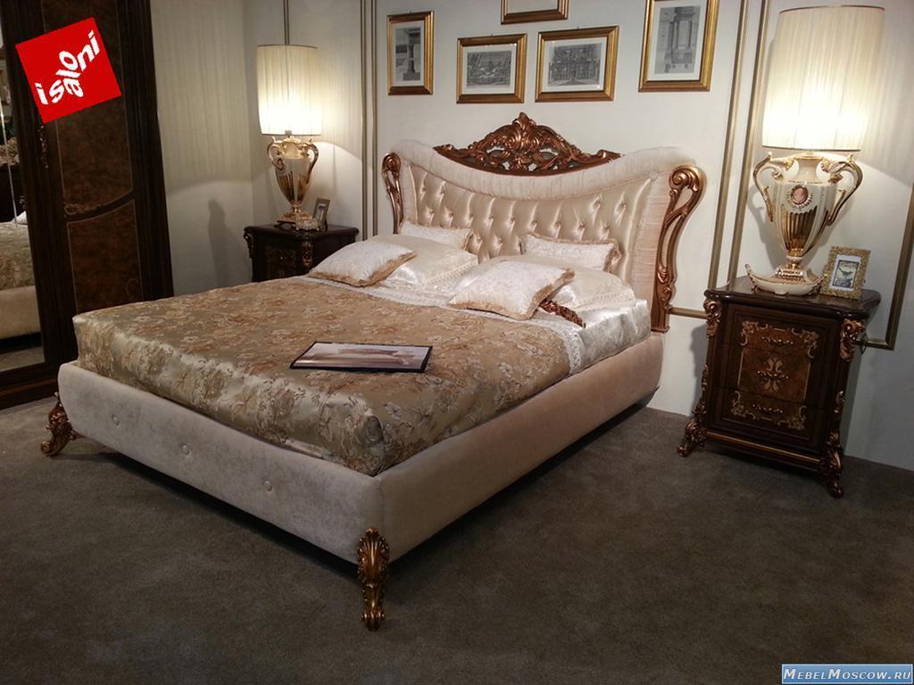Arredo Classic: кровать двуспальная(золото)