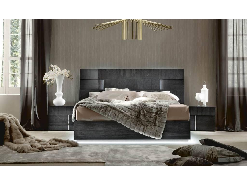 A.L.F. Uno: кровать двуспальная(серый)