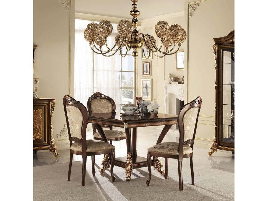 Arredo Classic: стул(орех, золото)