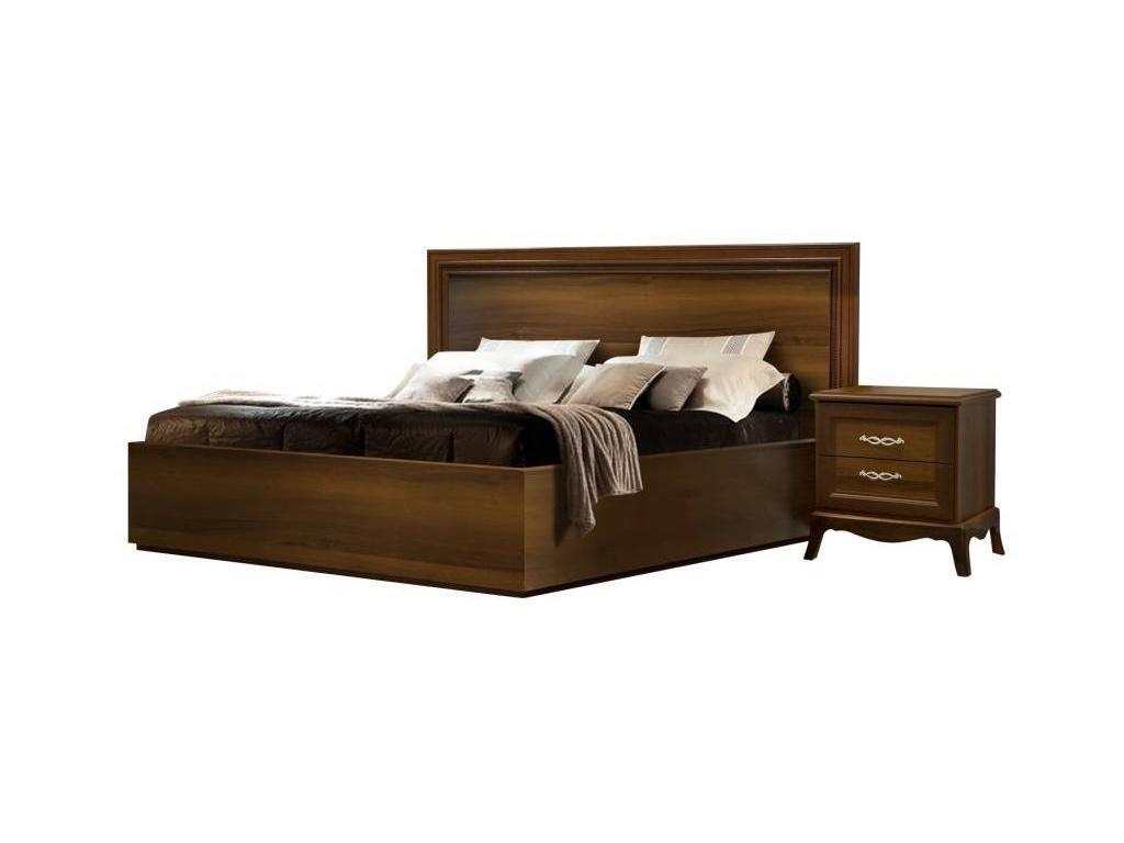 МК Ярцево: кровать двуспальная(коричневый)