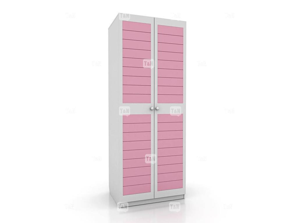 Tomyniki: шкаф 2-х дверный(белый, розовый, зеленый, беж)