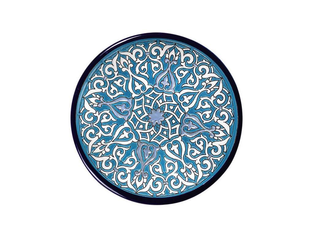 Artecer: тарелка декоративная(синий)