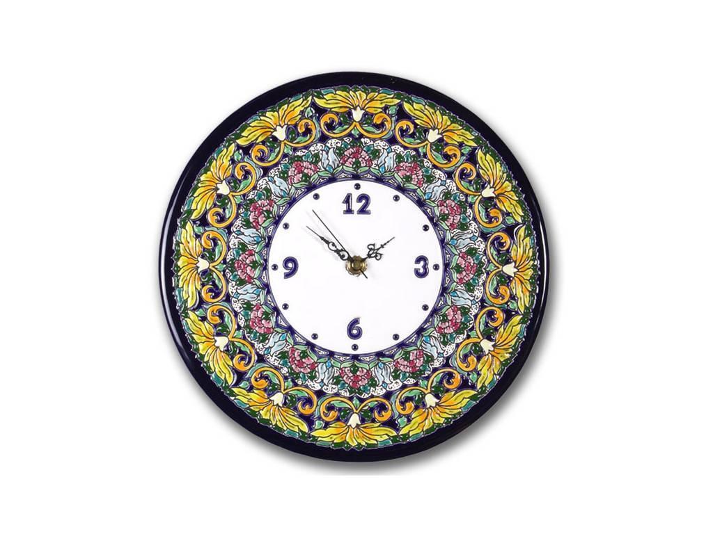 Artecer: тарелка-часы(синий, разноцветный)