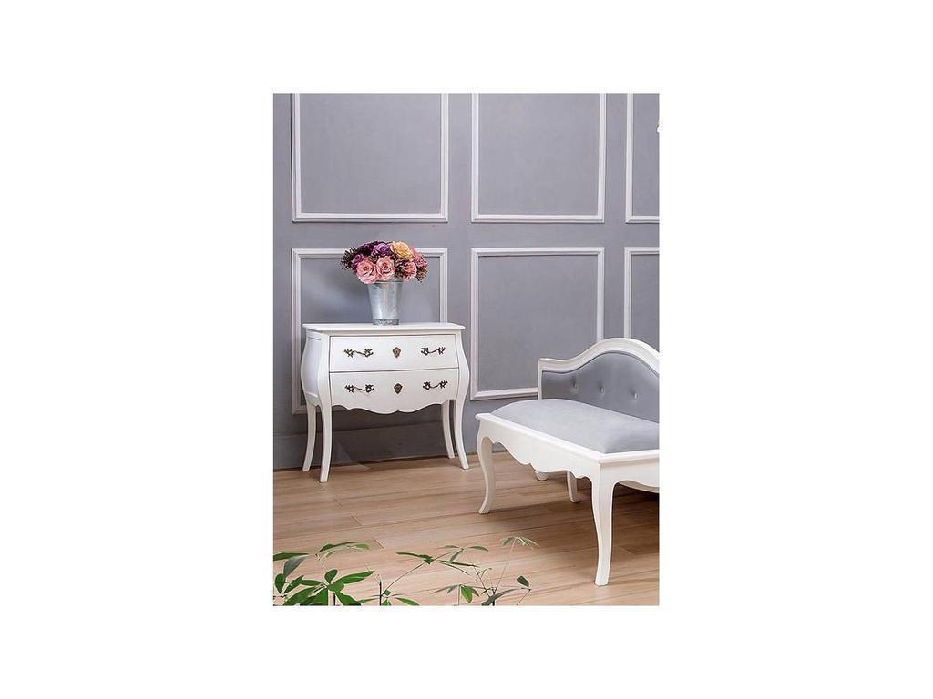 Euro Style Furniture: комод узкий(белый)