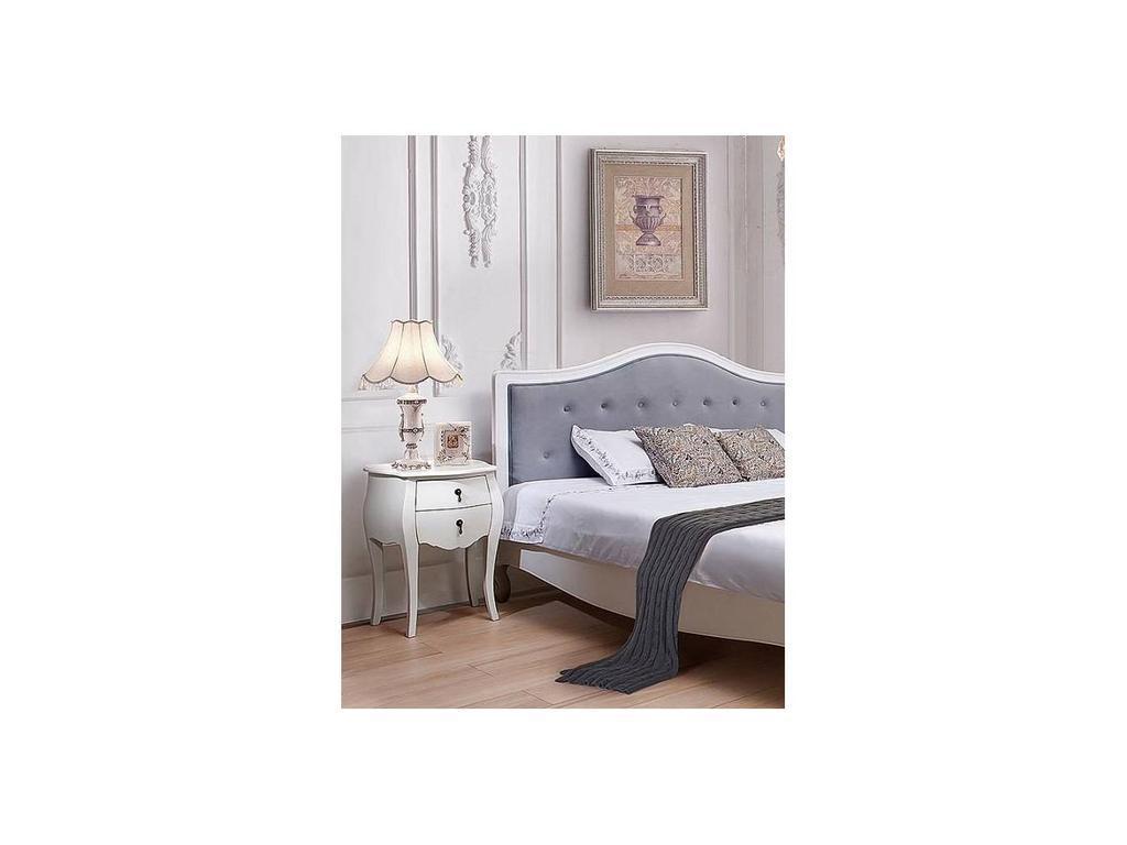 Euro Style Furniture: тумба прикроватная(белый)