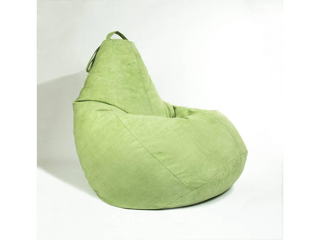 Бескаркасная мебель: кресло-мешок(светло-зеленый)