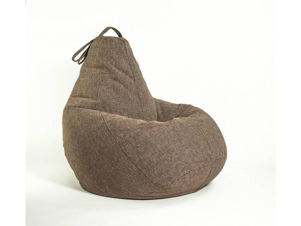 Бескаркасная мебель: кресло-мешок(коричневый)