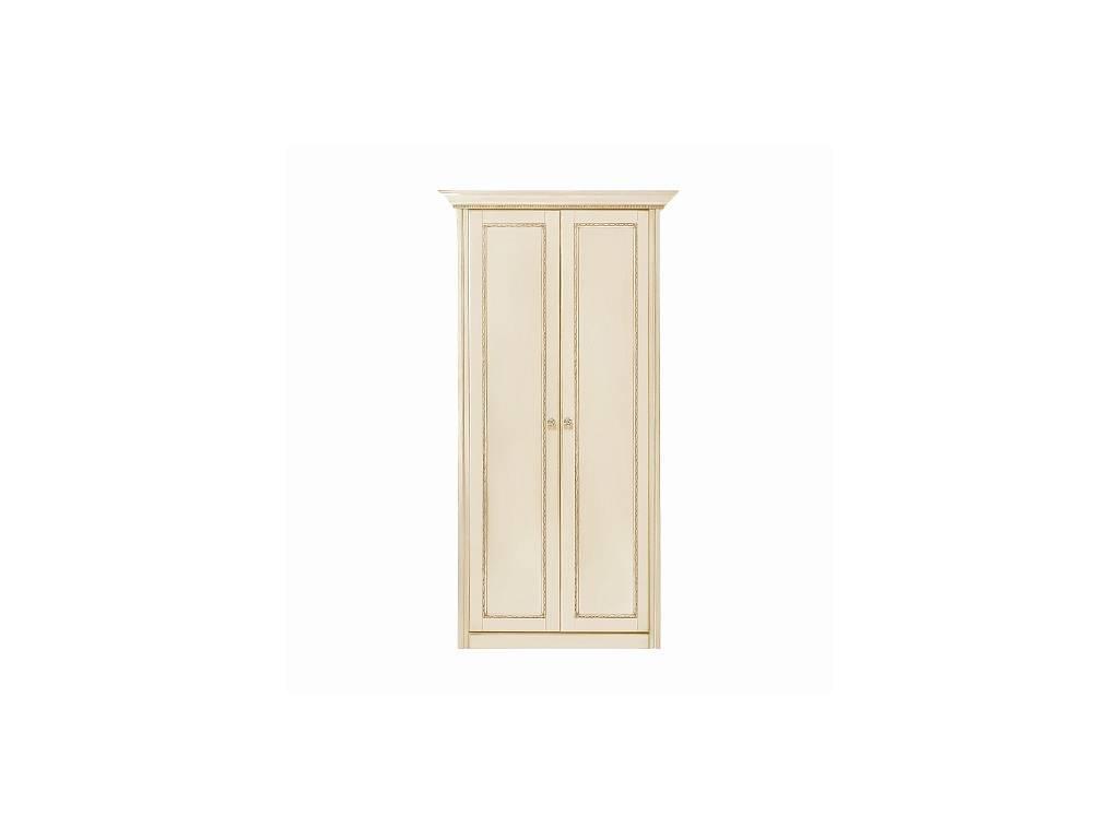 БМ: шкаф 2-х дверный(ваниль, золото)