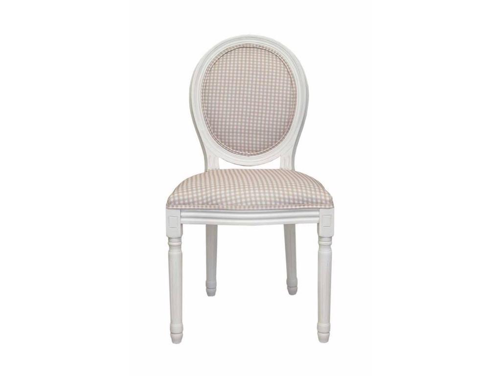 Interior: стул(белый, светло-коричневый)