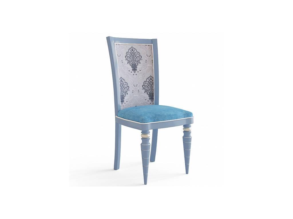 Zzibo Mobili: стул(синий, белое золото)