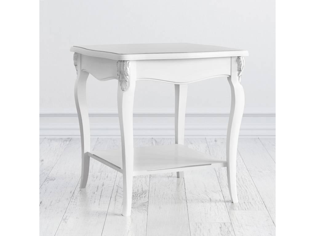 Latelier Du Meuble: стол журнальный(белый, серебро)