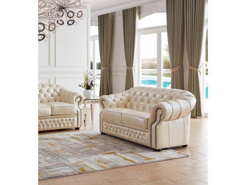 Euro Style Furniture: диван 2-х местный(бежевый)