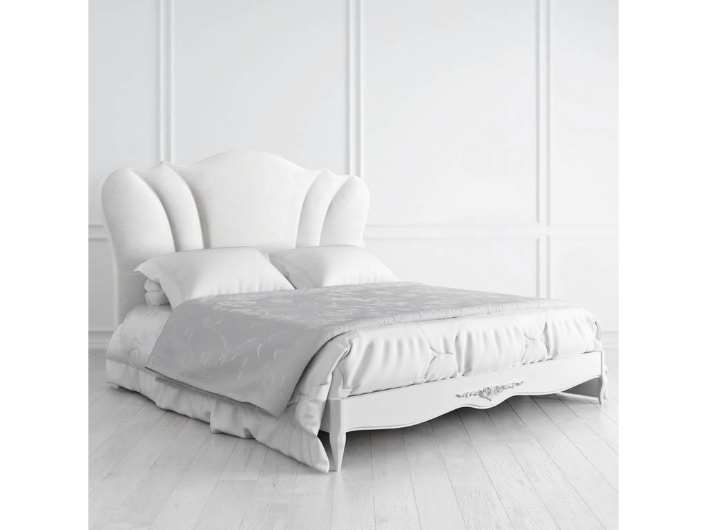 Latelier Du Meuble: кровать двуспальная(белый, серебро)
