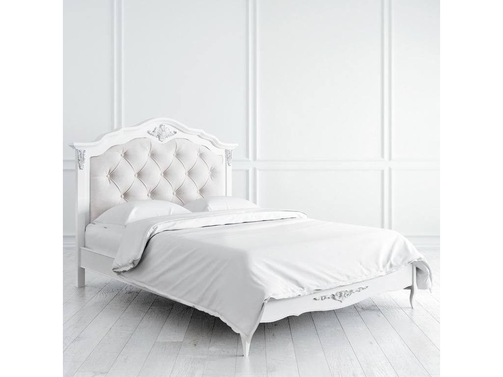 Latelier Du Meuble: кровать односпальная(белый, серебро)