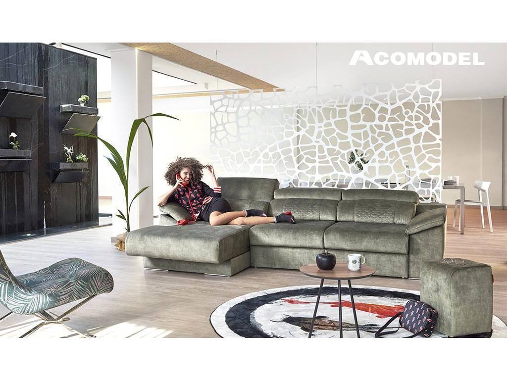 Acomodel: диван угловой(хаки)