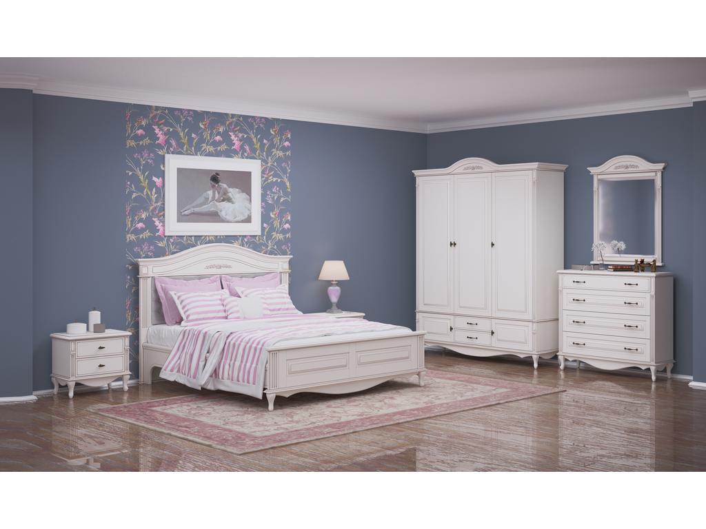 Arco Decor: спальня классика(белый, патина)