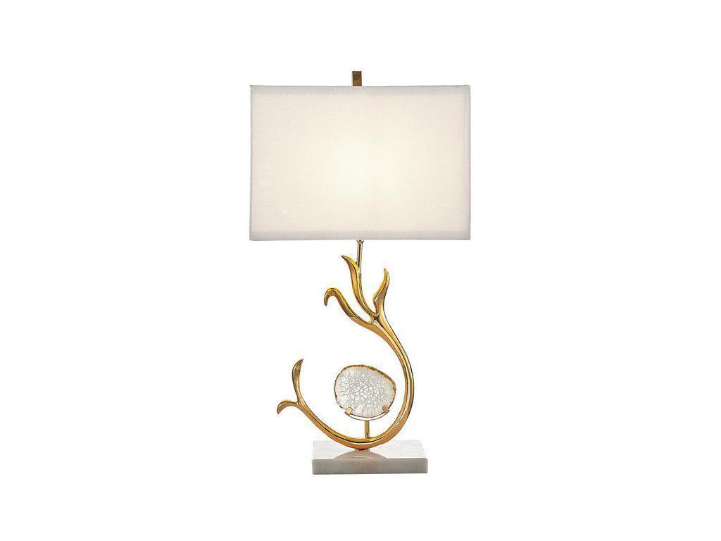 HermitageHome: лампа настольная(золото, белый)