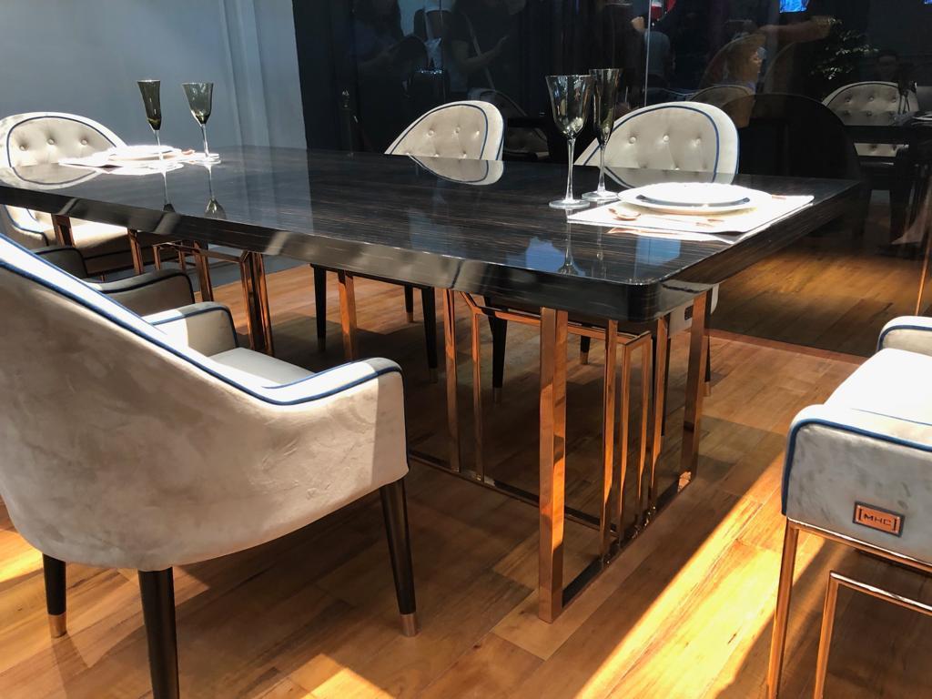 Milano Home Concept: стол обеденный(шпон эбони)