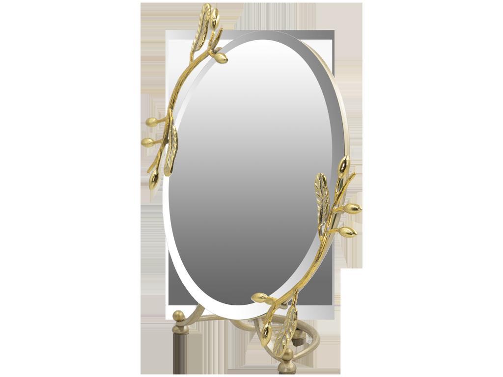 Bogacho: зеркало настольное(мраморное золото)