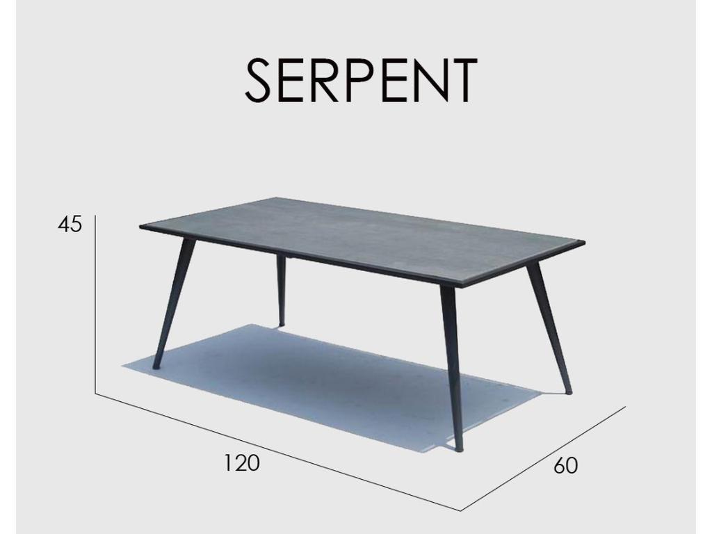 Skylinedesign: стол журнальный(керамика, серый)
