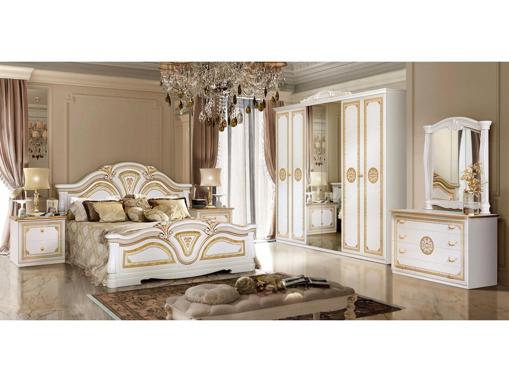 Dia: спальня классика(белый, золото)