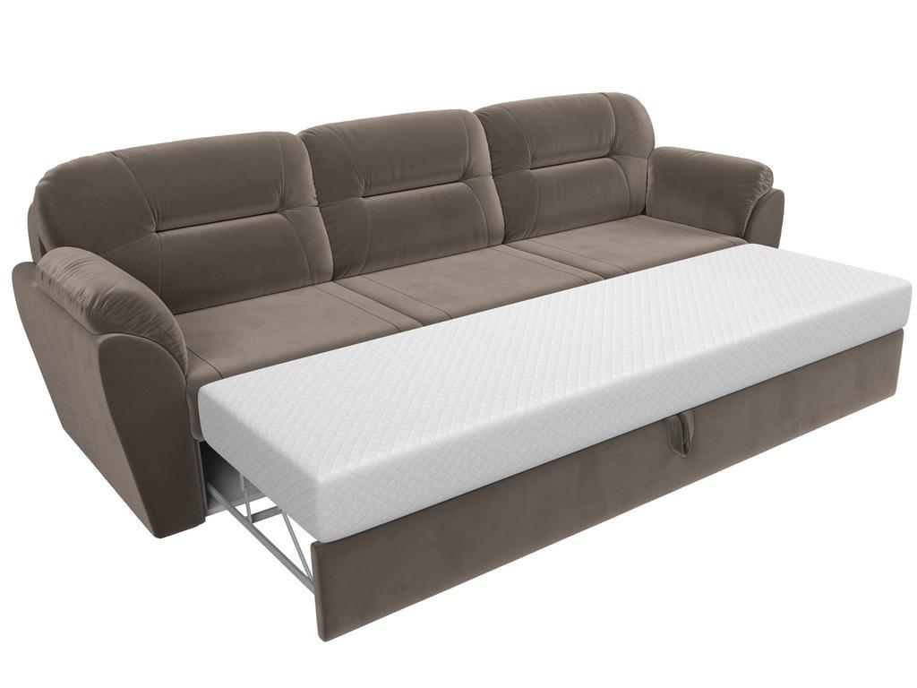 Лига диванов: диван-кровать(коричневый)