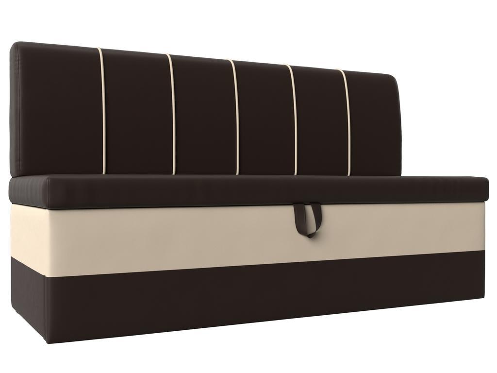Лига диванов: диван кухонный(коричневый/бежевый)