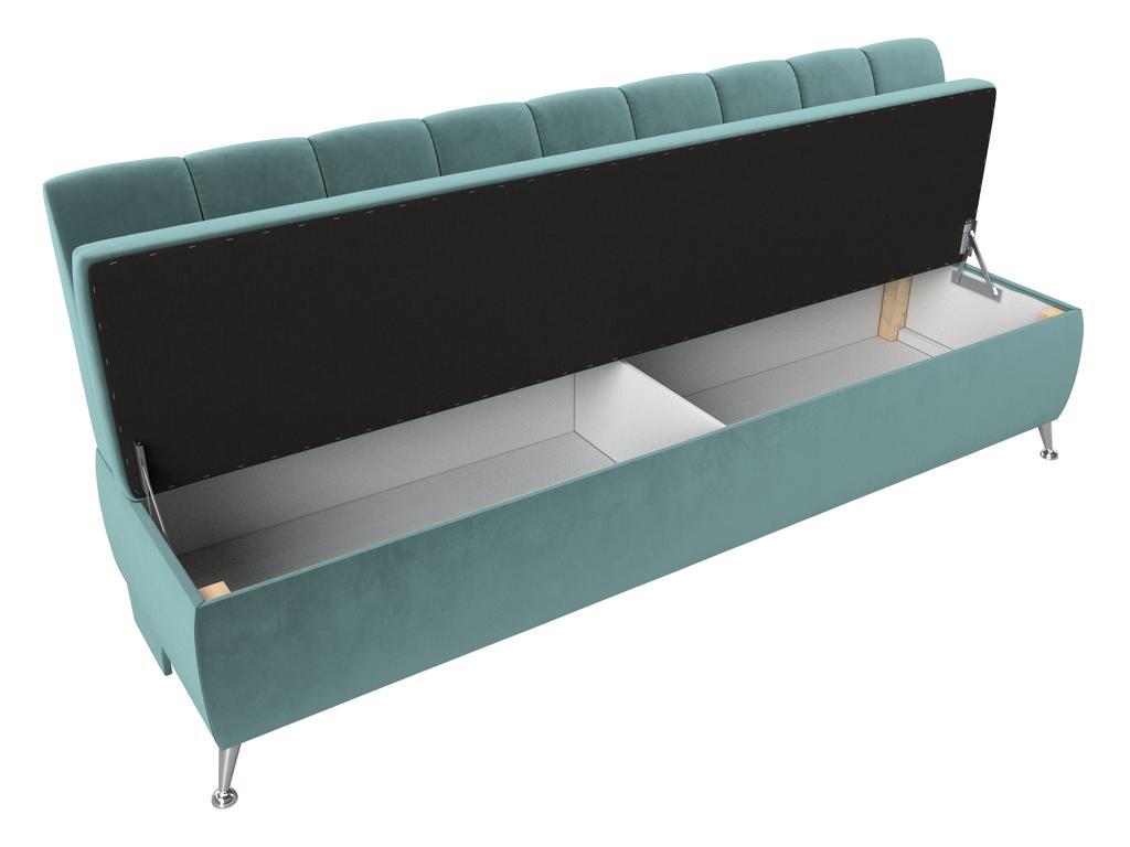Лига диванов: диван кухонный(бирюзовый)