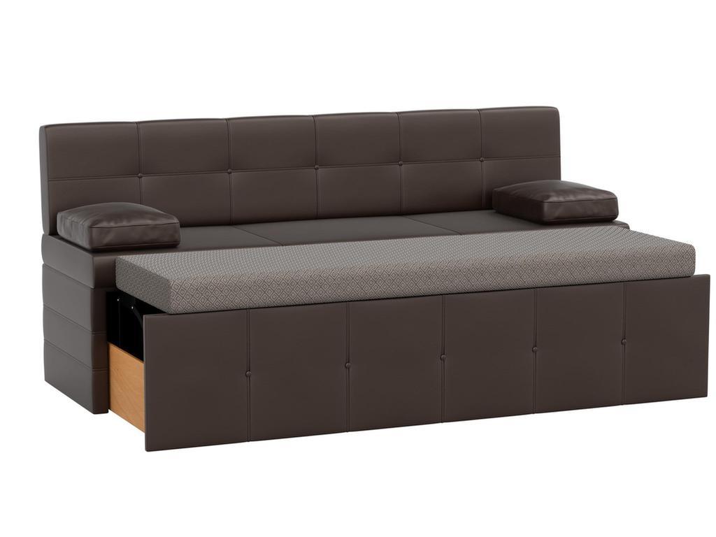 Лига диванов: диван кухонный(коричневый)