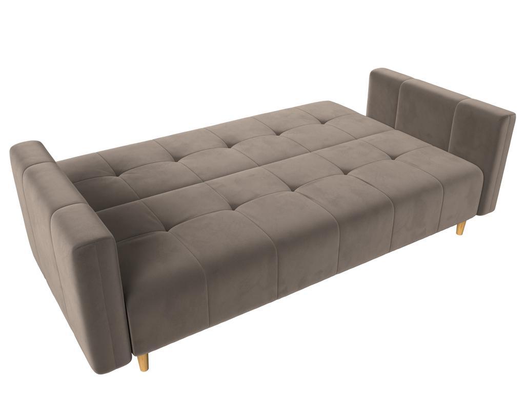 Лига диванов: диван-кровать(коричневый)