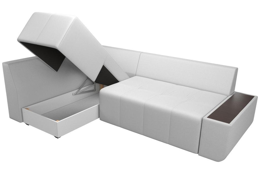 Лига диванов: диван угловой(белый)