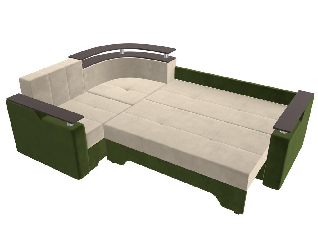 Лига диванов: диван угловой(зеленый)