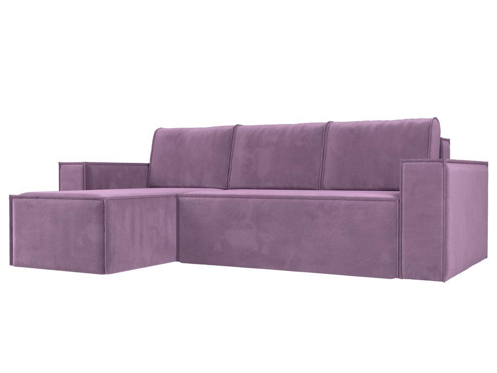 Лига диванов: диван угловой(сиреневый)