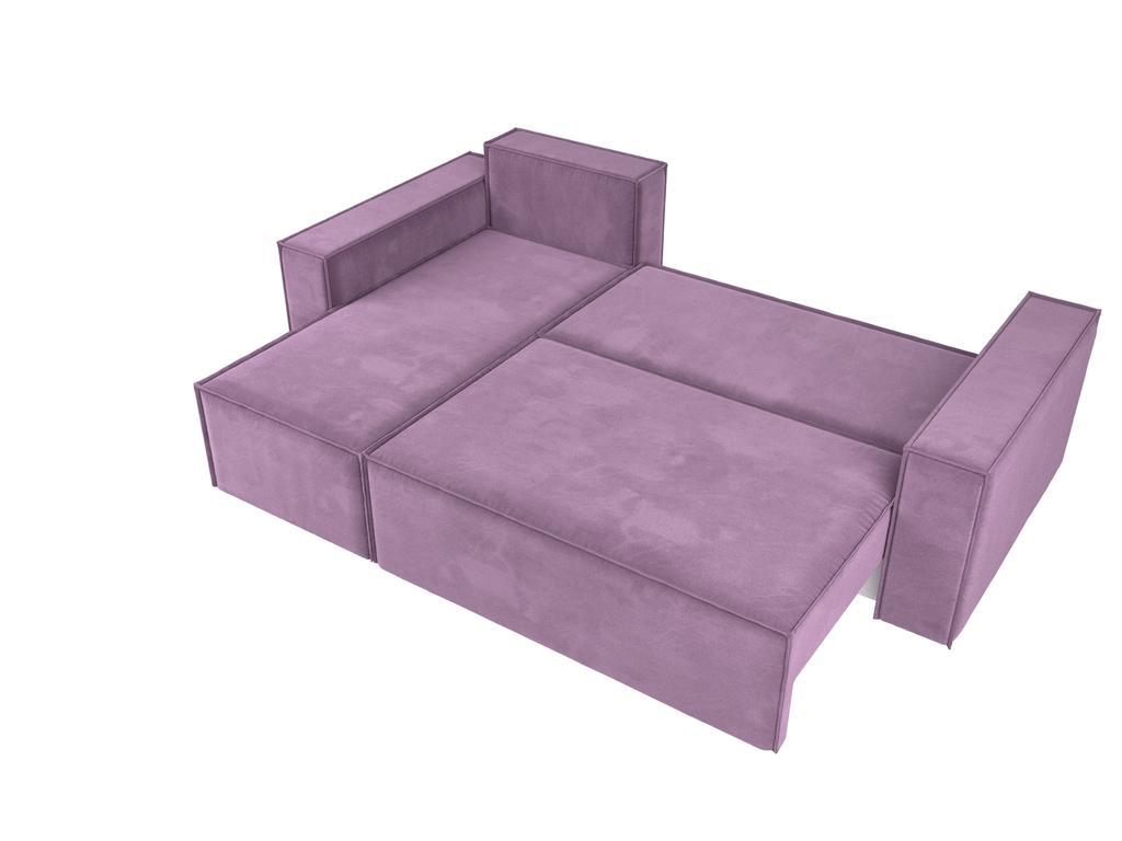Лига диванов: диван угловой(сиреневый)
