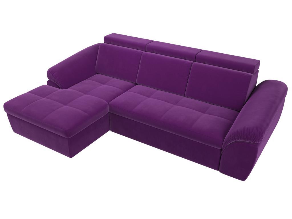 Лига диванов: диван угловой(фиолетовый)