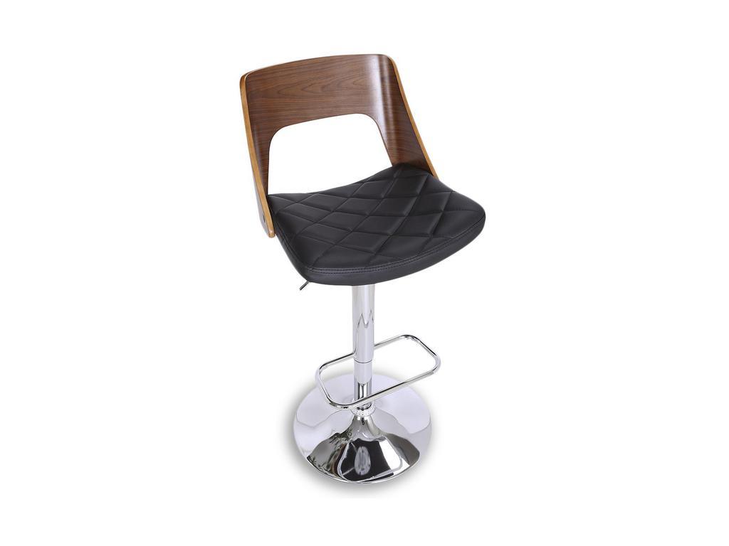 Euro Style Furniture: стул барный(черный, хром)